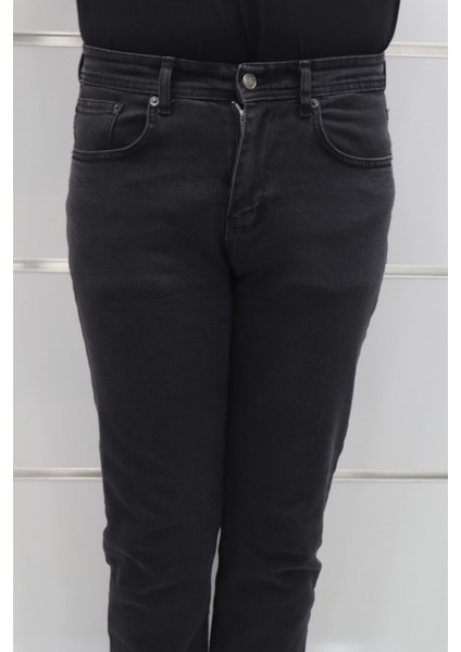 Denim Cartel Fistan Store Erkek Füme Yüksek Bel Rahat Kesim Boru Paça Jean Pantolon fiyatları