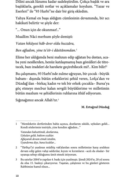 Zağra Müftüsünün Hatıraları - Hüseyin Raci Efendi