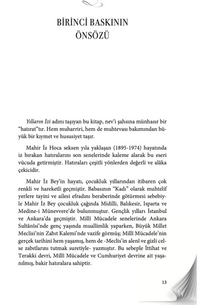 Yılların İzi - Mahir İz