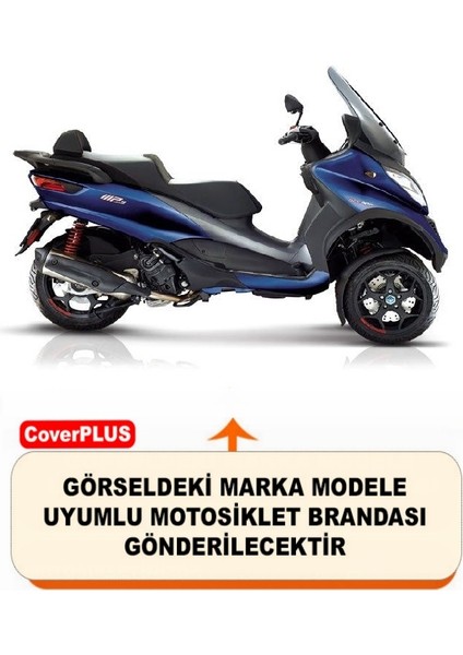 Piaggio Mp3 500 Siyah Arka Çanta Uyumlu Motorsiket Brandası Motor Örtüsü Çadır Su Geçirmez Motosiklet Kılıfı Motor Brandası fiyatları
