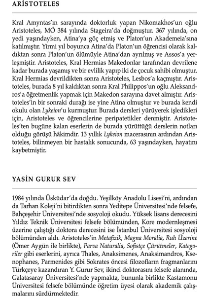 Politika – Aristoteles modelleri