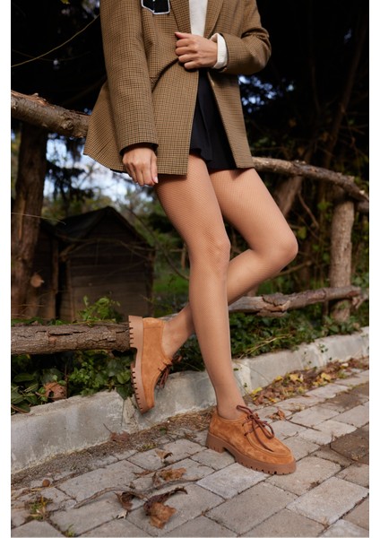 Kristel Kadın Lacivert Gercek Deri Bagcıklı Loafer Ayakkabi fiyatları