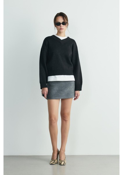 Füme Fade V Yaka Kazak