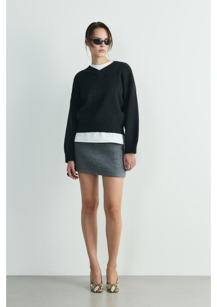 Füme Fade V Yaka Kazak