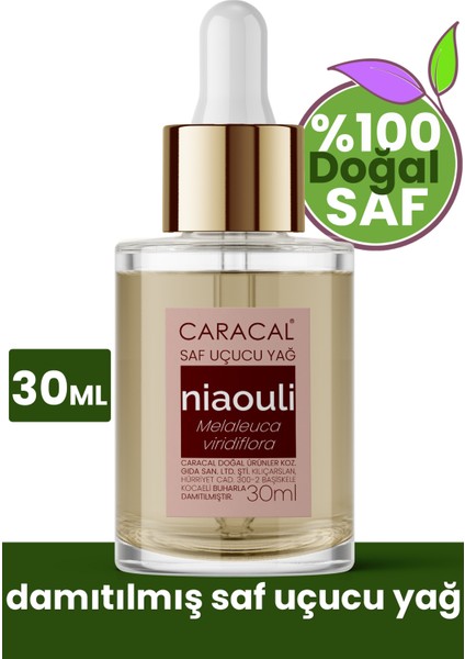 Doğal Nioli Uçucu Yağı %100 Saf Niaouli Yağı 30ml