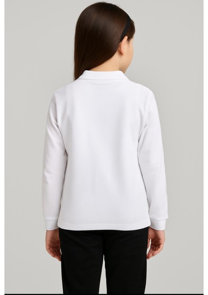 Gala Yakalı Düz Uzunkol Unisex Tişört fiyatları