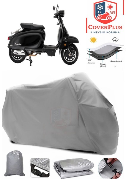 Tg 300 S Lc Abs Gri Motorsiket Brandası Motor Örtüsü Çadır Su Geçirmez Motosiklet Kılıfı Motor Brandası