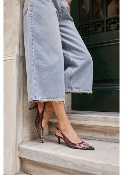 Bilbao Kadın Bordo Leoapar Detay Mını Topuklu Ayakkabi fiyatları