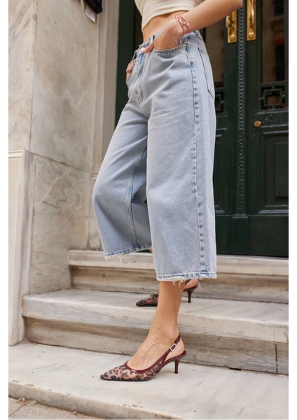 Bilbao Kadın Bordo Leoapar Detay Mını Topuklu Ayakkabi indirimleri