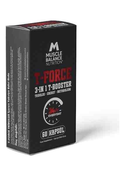T-Force Testo Booster 60 Kapsül - 24 Saat Etki indirimleri