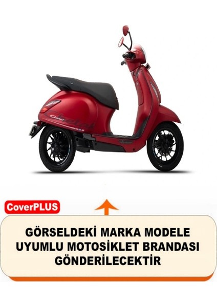 Bajaj Chetak Gri Motorsiket Brandası Motor Örtüsü Çadır Su Geçirmez Motosiklet Kılıfı Motor Brandası fiyatları