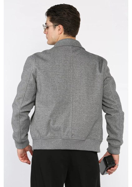 Cep Detaylı Ribanalı Erkek Kaşe Kaban P-00018797 fırsatları