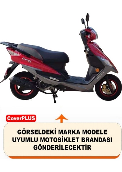 Arora Ar 50-6 Capirossi Gri Motorsiket Brandası Motor Örtüsü Çadır Su Geçirmez Motosiklet Kılıfı Motor Brandası fiyatları