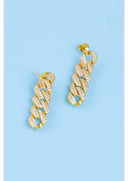 Altın Kaplama 925 Ayar Gümüş Gurmet Küpe fırsatları