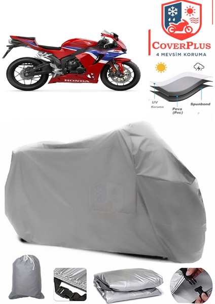 Honda Cbr 600 Rr Gri Motorsiket Brandası Motor Örtüsü Çadır Su Geçirmez Motosiklet Kılıfı Motor Brandası