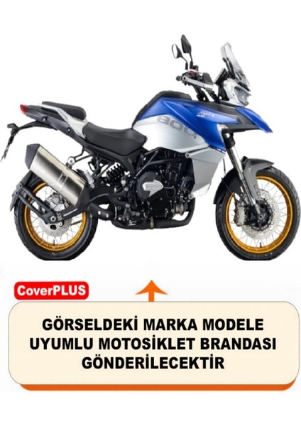 Qj SRT800 x Siyah Arka Çanta Uyumlu Motorsiket Brandası Motor Örtüsü Çadır Su Geçirmez Motosiklet Kılıfı Motor Brandası fiyatları