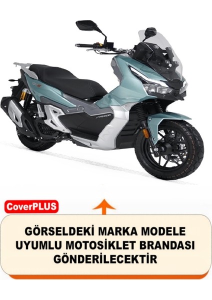 Rks Freccia 150 Arka Çanta Uyumlu (Gri) Motorsiket Brandası Motor Örtüsü Çadır Su Geçirmez Motosiklet Kılıfı Motor Brandası fiyatları