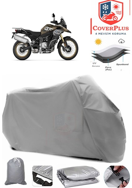 Bmw F 850 Gs Gri Motorsiket Brandası Motor Örtüsü Çadır Su Geçirmez Motosiklet Kılıfı Motor Brandası