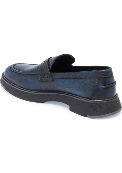 Lacivert Hakiki Deri Erkek Klasik Ayakkabı - E24S1AY57033-A31 fiyatları