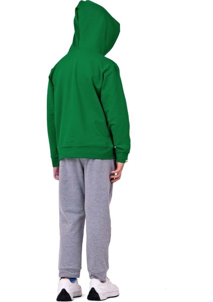 Erkek Çocuk Worldwide Winner Nakışlı Kanguru Cepli Kapüşonlu Eşofman Takımı modelleri