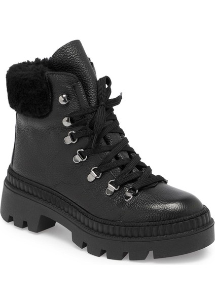 Siyah Hakiki Deri Kadın Casual Bot - K24K1BT67545-A41