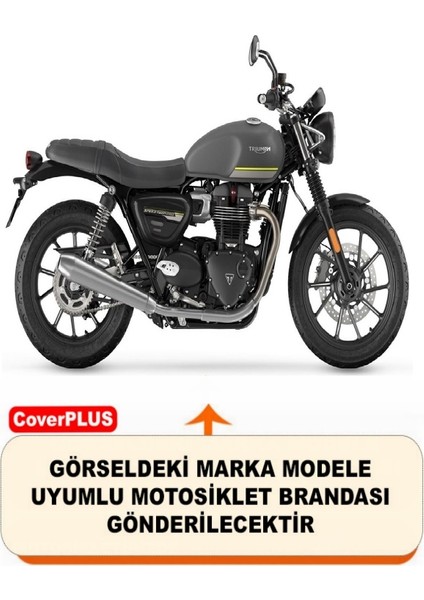 Triumph Speed Twin Gri Motorsiket Brandası Motor Örtüsü Çadır Su Geçirmez Motosiklet Kılıfı Motor Brandası fiyatları