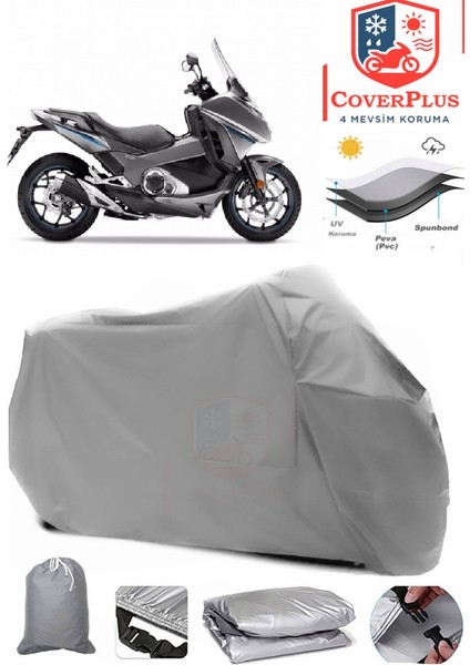 Honda Nc 750 S Gri Motorsiket Brandası Motor Örtüsü Çadır Su Geçirmez Motosiklet Kılıfı Motor Brandası