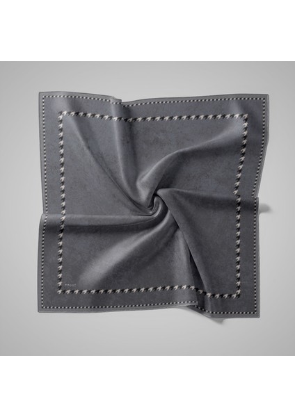 Naturel Eşarp | Kaz Ayağı Çerçeve