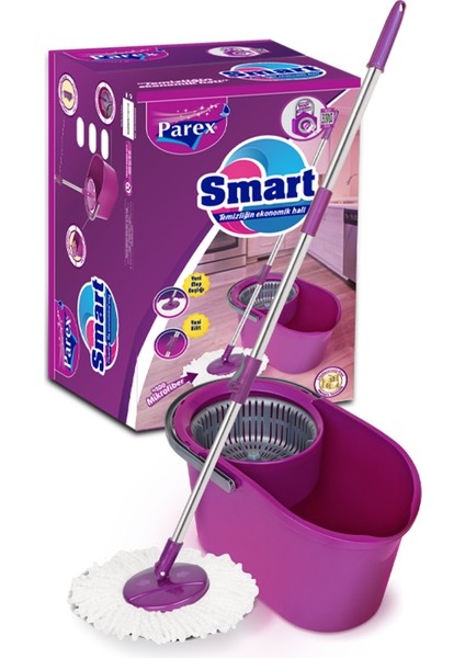 Smart Otomatik Temizlik Seti 2 Adet Mop Bezi modelleri