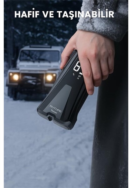 BETA02 2500A 21800mah Taşınabilir Akü Takviye Kiti (Çanta + Led Lamba + Powerbank) fiyatları