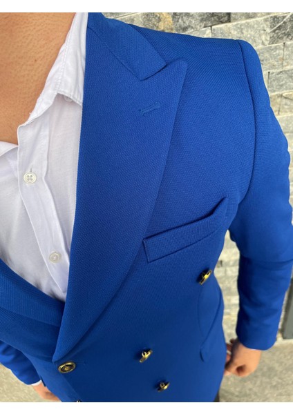 Erkek Kruvaze Slim Fit Blazer Ceket fiyatları