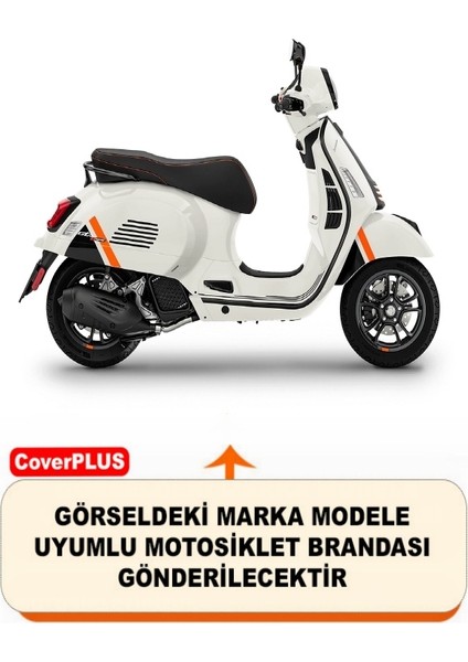 Vespa Gts 125 Supertech Siyah Motorsiket Brandası Motor Örtüsü Çadır Su Geçirmez Motosiklet Kılıfı Motor Brandası fiyatları
