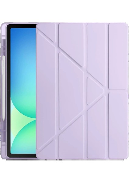 Samsung Galaxy Tab S10 Fe Plus 13.1 Kalemlikli Hugo Tablet Kılıfı - LILA-(5796) - M462R063-K7846 fırsatları