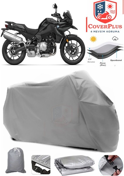 Bmw F 750 Gs Gri Motorsiket Brandası Motor Örtüsü Çadır Su Geçirmez Motosiklet Kılıfı Motor Brandası