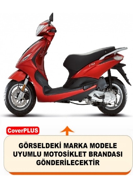 Piaggio Fly 125 3V Gri Motorsiket Brandası Motor Örtüsü Çadır Su Geçirmez Motosiklet Kılıfı Motor Brandası fiyatları