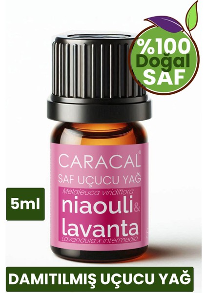 Nioli Niaouli Yağı Lavanta Yağı Karışımı 5ml