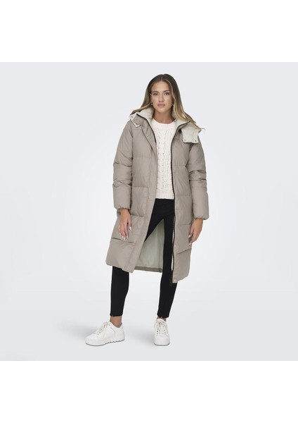 Onlvilma Down Long Coat cc Otw Kadın Mont
