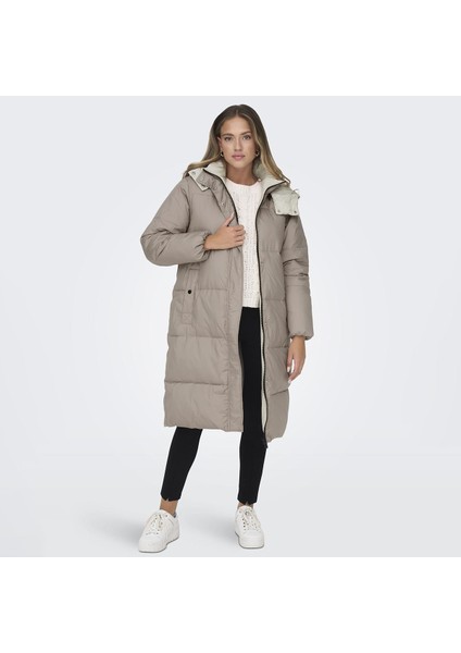 Onlvilma Down Long Coat cc Otw Kadın Mont