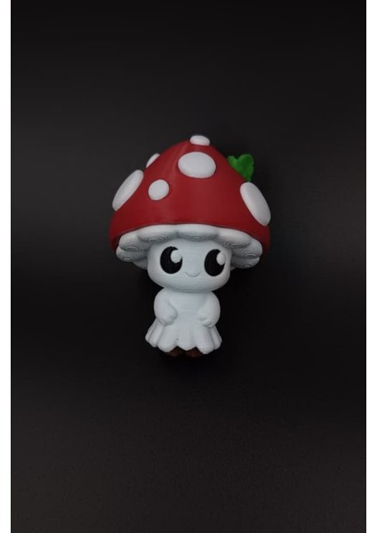 Kırmızı Şapkalı Sevimli Mantar Figürlü Büyük Boy Anahtarlık Çanta Süsü Charm fiyatları