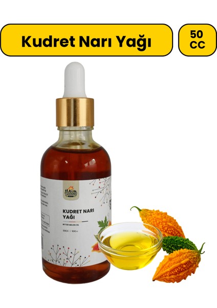 Kudret Narı Yağı 50CC - Doğal Bitkisel Zeytinyağı ve Kudret Narı Yağ Karışımı 50 ml