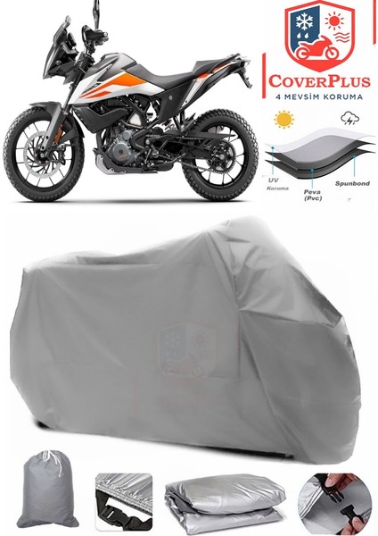 Ktm 390 Adventure Gri Motorsiket Brandası Motor Örtüsü Çadır Su Geçirmez Motosiklet Kılıfı Motor Brandası