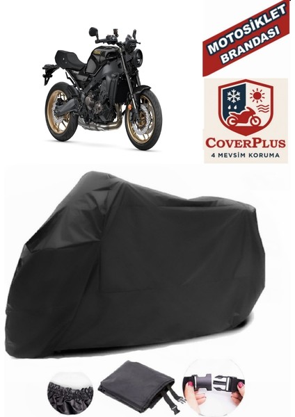Yamaha Xsr 900 Siyah Motorsiket Brandası Motor Örtüsü Çadır Su Geçirmez Motosiklet Kılıfı Motor Brandası