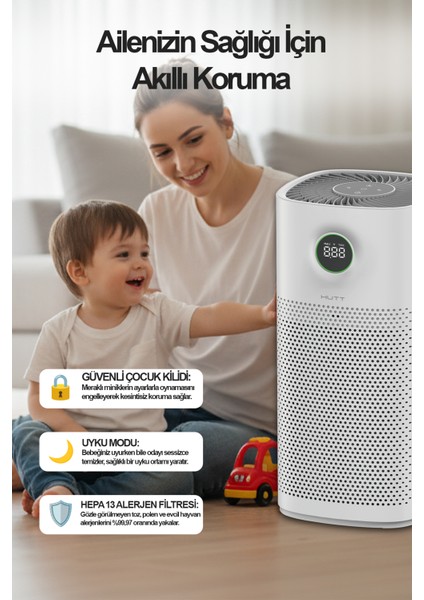 SMART AIR PURIFIER PRO HAVA TEMİZLEYİCİ modelleri