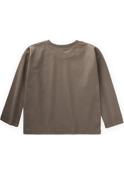 Etiket Detaylı Mevsimlik T-Shırt 2-10 Yaş Bakır fiyatları