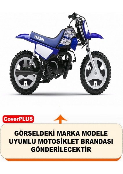 Yamaha Pw 50 Arka Çanta Uyumlu (Gri) Motorsiket Brandası Motor Örtüsü Çadır Su Geçirmez Motosiklet Kılıfı Motor Brandası fiyatları