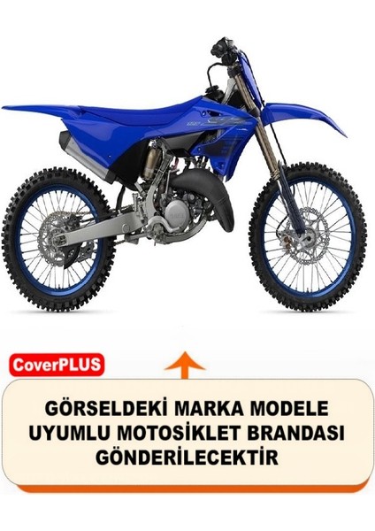 Yamaha Yz 125 Arka Çanta Uyumlu (Gri) Motorsiket Brandası Motor Örtüsü Çadır Su Geçirmez Motosiklet Kılıfı Motor Brandası fiyatları