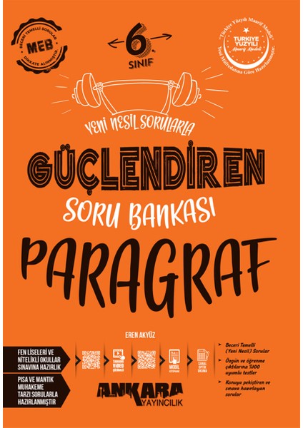6.sınıf Güçlendiren Paragraf Soru Bankası (Güncel Marif Model) fiyatları