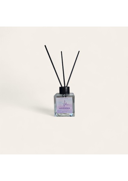 -Lavanta-Çubuklu Koku-Beyaz-Lavanta Bambu Oda Kokusu 100 ml – Aromaterapi | Doğal ve Rahatlatıcı Esans fiyatları
