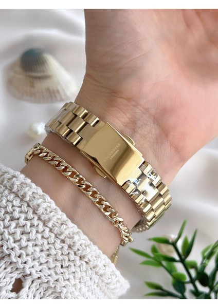 Çelik Kordonlu 3 Atm Suya Dayanıklı Kadın Kol Saati VS.BLKT.0645 modelleri