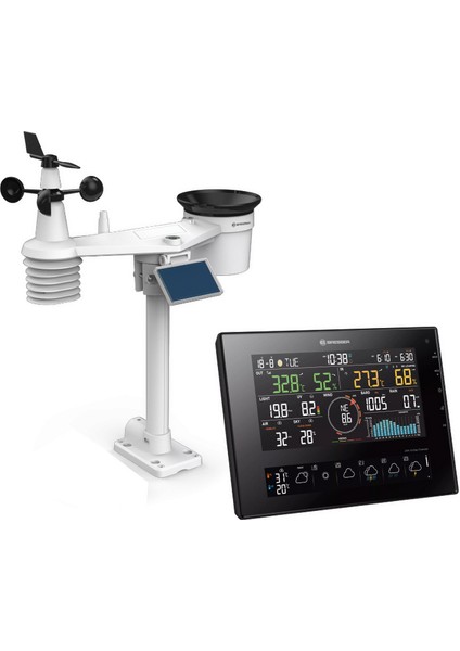 , 11-Day 4cast Cv Wi-Fi Weather Station 7-In-1